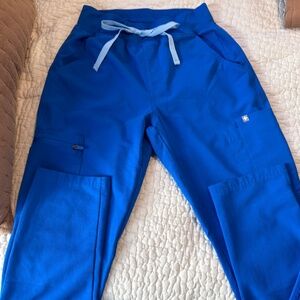 Figs Royal Blue Scrub Bottoms